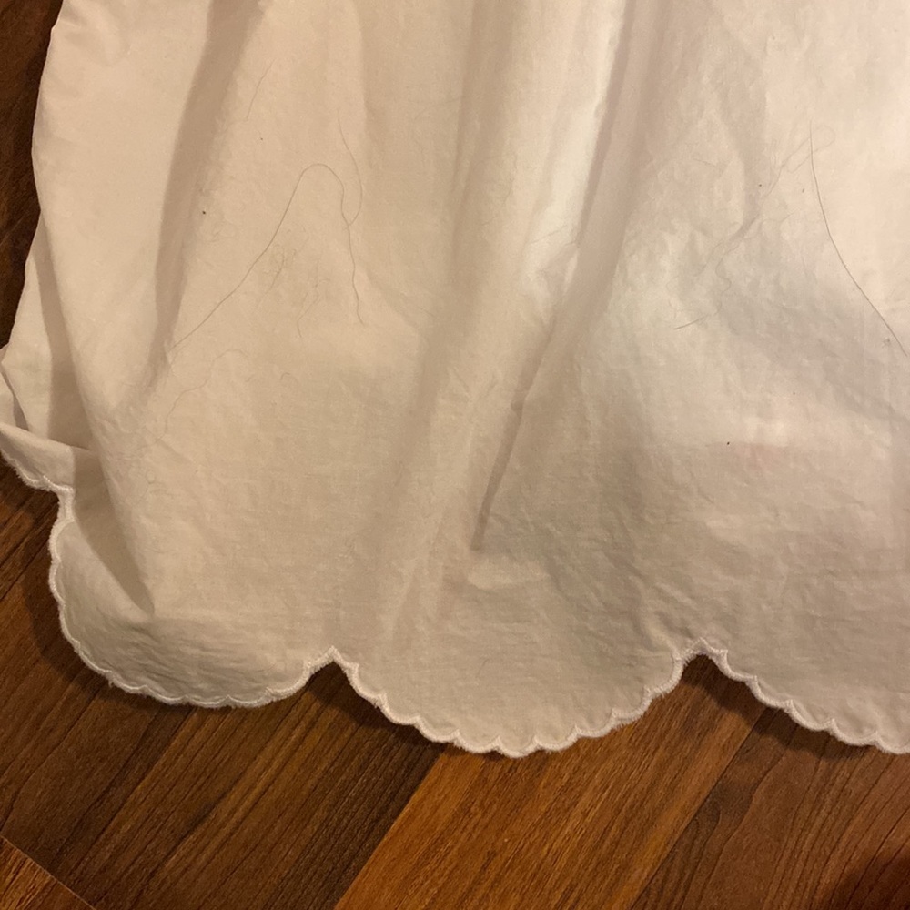 J. Crew White Blouse with Floral Embroidery - Picture 8 of 8